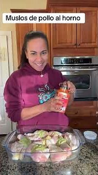 Baked chicken thighs #momlife #momof3 #easyrecipes #bakedchicken