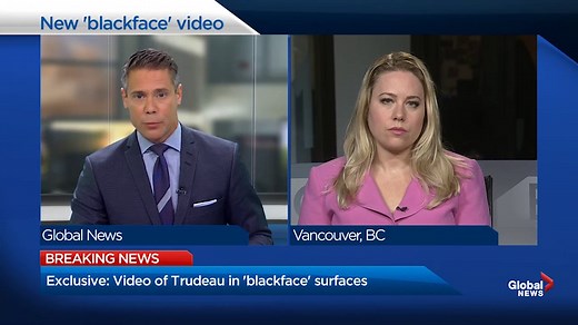 Justin Trudeau seen in blackface in Global News exclusive video