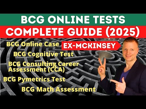 BCG Online Tests in 2026: CCA, Cognitive Test, Math Assessment & BCG Online Case