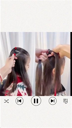 #Braiding is simple and easy to learn#The way to tie a little princess hairstyle#Daily