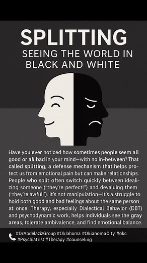  Splitting: Seeing the World in Black and White Have you ever...