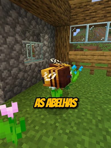 AS ABELHAS SAO SUSPEITAS#minecraft