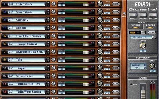 【编曲教程】罗兰管弦的使用及midiout的用法
