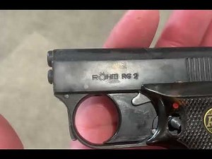 ROHM RG2 Blank Firing Pistol.