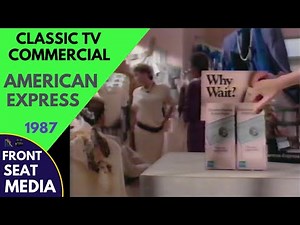 American Express TV Commercial 1987