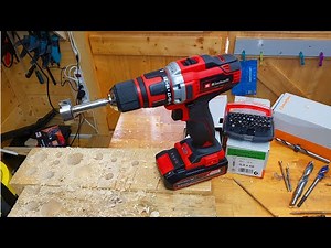 Einhell PXC TE-CD 18/40 Li-Solo, 18 V, 40 Nm, 1500 RPM Test and Review