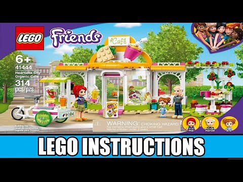 LEGO Instructions – Heartlake City Organic Café – 41444 LEGO Friends