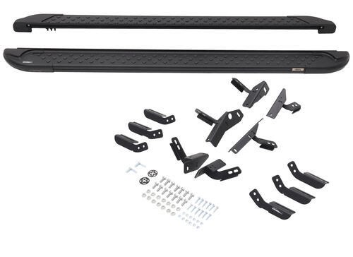 2025 Jeep Grand Cherokee Romik RAL-B Running Boards w/ Custom Install Kit - 5-1/2" Wide - Black - Al