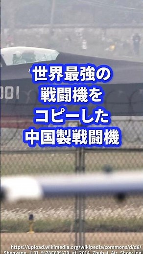 世界最強の戦闘機をコピーした中国製戦闘機【J-31】 #ミリタリー #ミリタリー図鑑 #軍 #自衛隊 #自衛隊装備 #中国軍