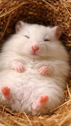 Hamster snoring while sleeping 🐹😨 Oddly satisfying asmr #shorts #viral