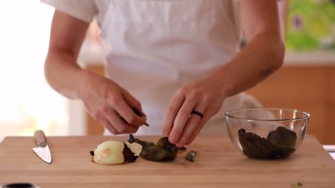 Surf & Turf Tortas w/ Grilled "Peaches & Cream"