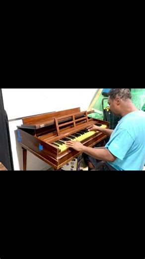 The Sound Of Music On A Betsy Ross Square Spinet Piano #soundofmusic #ost #piano #pianist