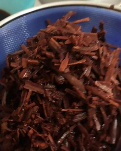 Cinnamon extract. The smell is amazing and look 👀at that deep burgundy colour.. First thing we thought was this could be a great base for our fake blood this coming Halloween 🦇 ! August marks the beginning of our Halloween prep and we can't wait for Autumn! 🎃👻👀 🧙‍♀️ | CyHerbia Botanical Park & Labyrinth