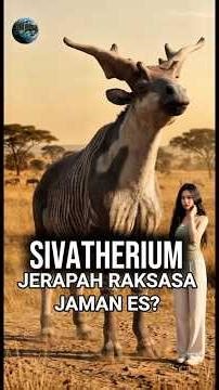Sivatherium: Raksasa Purba Mirip Jerapah yang Telah Punah #hewanpurba #faktaunik