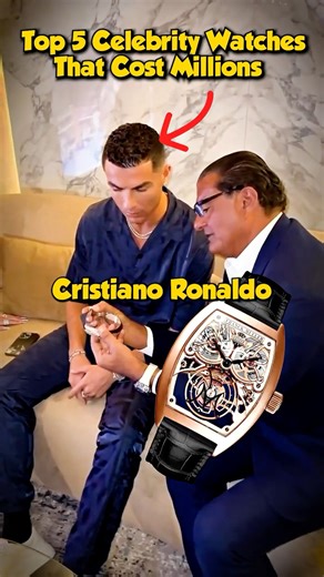 Top 5 Most Expensive Watches Worn by Celebrities #watches #celebritylife #richlistmedia #expensive