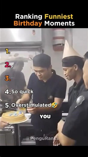 Ranking Funniest Birthday Moments | #funny