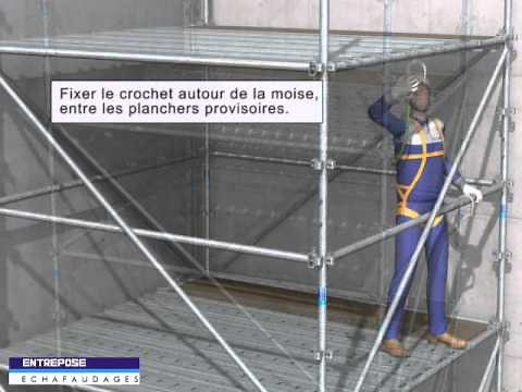 Entrepose Multicrab - Mise en place d'un porte-à-faux