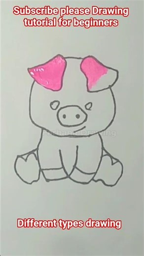 how to cat drawing and color for beginner#cat #cats #foryou #drawing #art #easydrawing #viral #craft