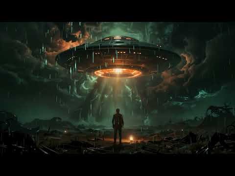 Arrival - Space Ambient Song \ Relax In An UFO Rainy Presence