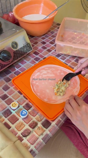 LA Style Spring Roll Making Perfect & Satisfying wrapping‼️ #springrolls #usafoodies