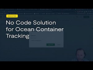 Vizion No Code Solution for Ocean Container Tracking
