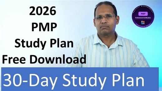 2026 PMP 30-Day Study Plan - Free Download | Andrew Ramdayal | 10 comments