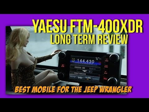 Yaesu FTM-400XDR Mobile Ham Radio Long Term Review in my Jeep Wrangler