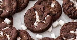 Chocolate Marshmallow Cookies