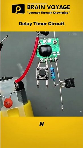 DIY Ultra-Long Delay Timer | From 2 Seconds to 1,000 Hours! Simple Electronic Project #diy #project