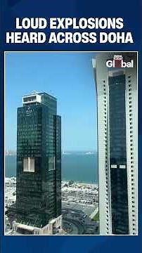 Massive Explosions Heard Over Doha as Rising Regional Tensions Shake Qatar's Capital Overnight
