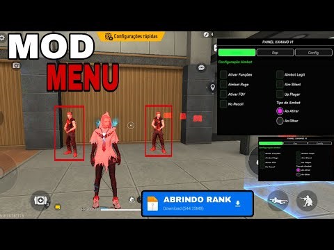 FREE MOD MENU NEW UPDATE AIMBOT FULL HS ANDROID IOS [FREE FIRE]