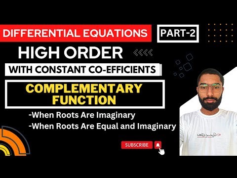 How To Find Complementary Function | C.F | Part-2 | Higher Order | Constant Coefficient |