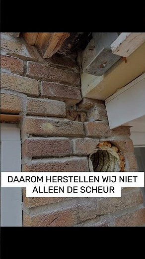 Soms zit het probleem dieper dan een scheur