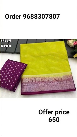 Georgette saree offer price 650 hurry up WhatsApp 9688307807‪@Maharamsareecollection‬