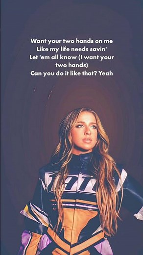 Tate McRae – 2 hands (Lyrics)