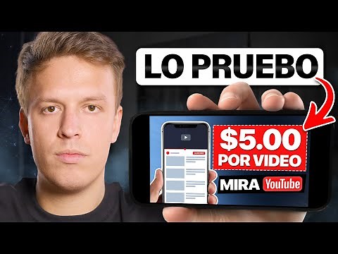 Pruebo Todas Las Apps Que Pagan Por Mirar YouTube
