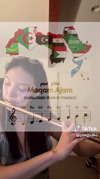 Steven Sutipen & Hanya Batu: Beautiful Arabian Scales on Flute