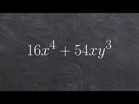 How to factor using the sum of two cubes