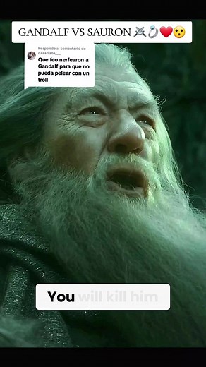 Gandalf vs Sauron: Epic Clash of Power