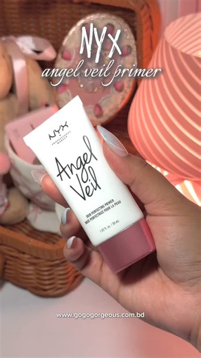 116 reactions | ☁️ Smooth as silk, light as air. Meet the NYX Angel Veil Primer – your skin’s soft-focus filter in a tube. ✨ Perfect base, all-day comfort.  | Go Go Gorgeous | Facebook