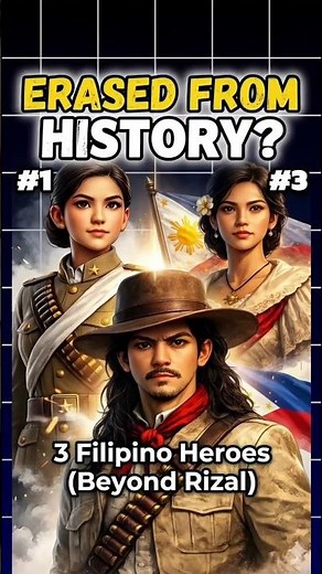 The Filipino Heroes You Never Learned About in School 🇵🇭 #untoldstories #historyfacts #shorts