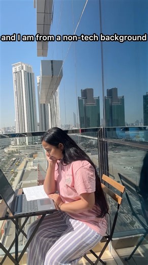 From Non-tech To Tech Background 📚#dataanalytics #tech #coding #study #motivation #shorts