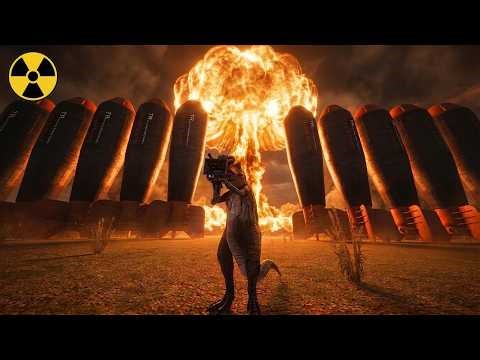 Throwing 10 NUCLEAR Bombs at the Same Time | Garry’s Mod