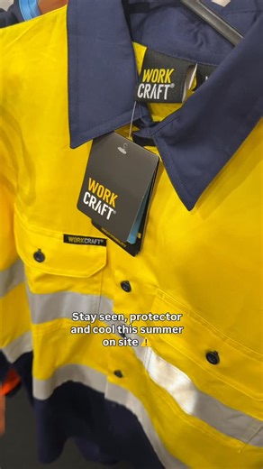 The Safety Hub on Instagram: "On site. In the sun. All day. This WorkCraft Coolcraft High Visibility shirt is built for Aussie conditions ☀️ ✔️ UPF 50+ Sun Protection ✔️ Lightweight + breathable ✔️ Ventilated for airflow ✔️ Comfortable for long shifts ✔️ Durable enough for tough jobs When you’re working outdoors, sun safety isn’t optional. This polo gives you high visibility + serious UV protection without the heavy, sweaty feel. Stay seen. Stay cool. Stay protected. Available now at The Safety 