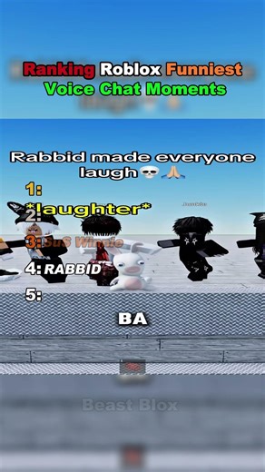 Ranking Roblox Funniest Voice Chat Moments #funny #roblox #shorts