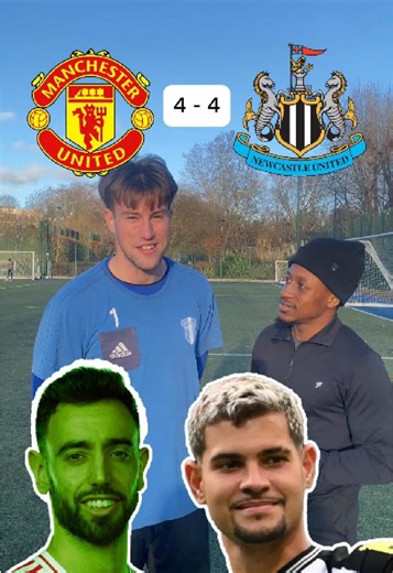 Man United vs Newcastle combined XI⚽️🚨⚔️#manchesterunited #newcastle #footballtiktok #brunofernades #tonali @AlexGK_1