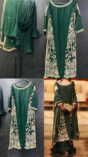Daisy's Thrift Store👗 on Instagram: "Brand name : customised from liberty Pret / unstitch : self stitched Original price : 70k Selling price : 35 k (slightly negotiable) No of pieces : 3 Color of dress : bottle green Stuff : raw silk Used : yes Delivery charges : 500 Condition : 10/10 Defect ( if any ): no City : Lahore Code : 2196 🔸Measurements Size: small Chest : 18 inches Length : 43 inches Code ah"