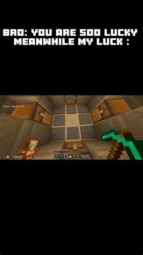 Meanwhile My Luck 💀 (Minecraft Desert Temple) #minecraft #Om3395 #minecraftshorts #bestminecraftclip