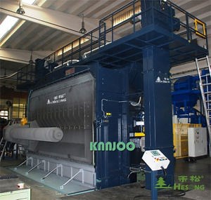 [Hot Item] Load 3000kg Wire Rod Shot Blasting Machine Casting Forging Parts Cleaning