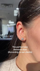 Diamond Stud Earrings: The Perfect Size for You